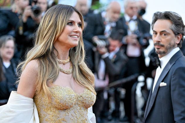 Cannes Fjord Screening JR Heidi Klum attending the screening of the movie Fjord during the 79th Cannes Film Festival in Cannes, France on May 18, 2026. Photo by Julien Reynaud APS-Medias ABACAPRESS.COM Cannes France  Copyright: xReynaudxJulien APS-Medias ABACAx
