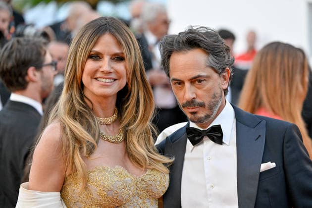 Cannes Fjord Screening JR Heidi Klum, Kilian Hennessy attending the screening of the movie Fjord during the 79th Cannes Film Festival in Cannes, France on May 18, 2026. Photo by Julien Reynaud APS-Medias ABACAPRESS.COM Cannes France  Copyright: xReynaudxJulien APS-Medias ABACAx