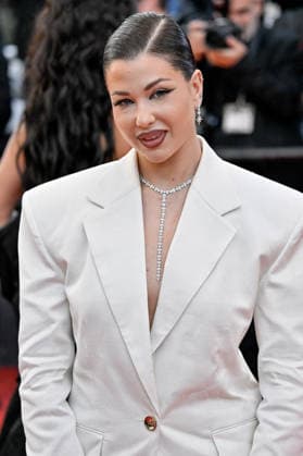 Cannes Fjord Screening JR Marie Lopez aka Enjoyphoenix attending the screening of the movie Fjord during the 79th Cannes Film Festival in Cannes, France on May 18, 2026. Photo by Julien Reynaud APS-Medias ABACAPRESS.COM Cannes France  Copyright: xReynaudxJulien APS-Medias ABACAx