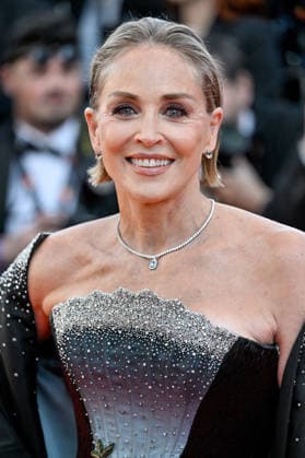 Cannes Fjord Screening JR Sharon Stone attending the screening of the movie Fjord during the 79th Cannes Film Festival in Cannes, France on May 18, 2026. Photo by Julien Reynaud APS-Medias ABACAPRESS.COM Cannes France  Copyright: xReynaudxJulien APS-Medias ABACAx