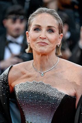 Cannes Fjord Screening JR Sharon Stone attending the screening of the movie Fjord during the 79th Cannes Film Festival in Cannes, France on May 18, 2026. Photo by Julien Reynaud APS-Medias ABACAPRESS.COM Cannes France  Copyright: xReynaudxJulien APS-Medias ABACAx