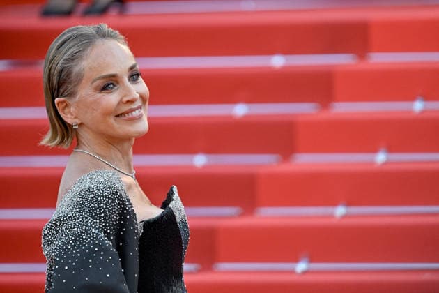 Cannes Fjord Screening JR Sharon Stone attending the screening of the movie Fjord during the 79th Cannes Film Festival in Cannes, France on May 18, 2026. Photo by Julien Reynaud APS-Medias ABACAPRESS.COM Cannes France  Copyright: xReynaudxJulien APS-Medias ABACAx
