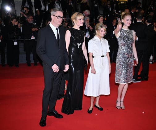 79th Cannes Film Festival: Her Private Hell screening CANNES, FRANCE - MAY 18: Danish director and screenwriter Nicolas Winding Refn (L) and his wife Danish actress and director Liv Corfixen (2nd L) arrive for the screening of the film Her Private Hell at the 79th edition of the Cannes Film Festival in Cannes, France on May 18, 2026. Mustafa Yalcin Anadolu Cannes France. Editorial use only. Please get in touch for any other usage.  Copyright: x2026xAnadoluxMustafaxYalcinx