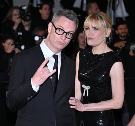 79th Cannes Film Festival: Her Private Hell screening CANNES, FRANCE - MAY 18: Danish director and screenwriter Nicolas Winding Refn (L) and his wife Danish actress and director Liv Corfixen (R) arrive for the screening of the film Her Private Hell at the 79th edition of the Cannes Film Festival in Cannes, France on May 18, 2026. Mustafa Yalcin Anadolu Cannes France. Editorial use only. Please get in touch for any other usage.  Copyright: x2026xAnadoluxMustafaxYalcinx