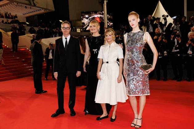 Nicolas Winding Refn, Liv Corfixen, Lizzielou Corfixen et Lola Corfixen Montée des marches du film Her private hell lors du 79ème Festival International du Film de Cannes, le 18 mai 2026 Jacovides Moreau Bestimage Red carpet for Her private hell at the 79th Cannes International Film Festival on May 18, 2026 Cannes France  Copyright: xJACOVIDES-MOREAUx xBESTIMAGExJACOVIDES-MOREAUx xBESTIMAGEx