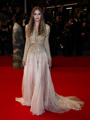 IPA84844699 - Cannes, 79th Cannes Film Festival 2026, evening 7. Red carpet of the film HER PRIVATE HELL Pictured: Alessiya Merzlova  Copyright: xAlbertoxTerenghix xPoolxPhotoxEventsx07x 84844699