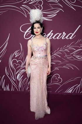 Dita von Teese Photocall of the Chopard Miracle Gala Evening during the 79th Cannes International Film Festival On May 18, 2026 Olivier Borde Bestimage Photocall of the Chopard Miracle Gala Evening during the 79th Cannes International Film Festival On May 18, 2026 in Cannes, France Cannes France  Copyright: xOLIVIERxBORDEx xBESTIMAGExOLIVIERxBORDEx xBESTIMAGEx
