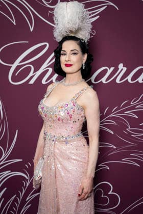 Dita von Teese Photocall of the Chopard Miracle Gala Evening during the 79th Cannes International Film Festival On May 18, 2026 Olivier Borde Bestimage Photocall of the Chopard Miracle Gala Evening during the 79th Cannes International Film Festival On May 18, 2026 in Cannes, France Cannes France  Copyright: xOLIVIERxBORDEx xBESTIMAGExOLIVIERxBORDEx xBESTIMAGEx
