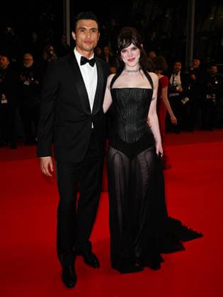 IPA84842443 - Cannes, 79th Cannes Film Festival 2026, evening 7. Red Carpet Film HER PRIVATE HELL . Pictured are Charles Melton, Sophie Thatcher  Copyright: xManuelexMangiarottix xPoolxPhotoxEventsx07x 84842443