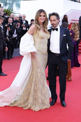 Cannes - Fjord Red Carpet JD Kilian Hennessy and Heidi Klum attending the Fjord screening during the 79th annual Cannes Film Festival at Palais des Festivals on May 18, 2026 in Cannes, France. Photo by Jerome Domine ABACAPRESS.COM Cannes France  Copyright: xDominexJerome ABACAx