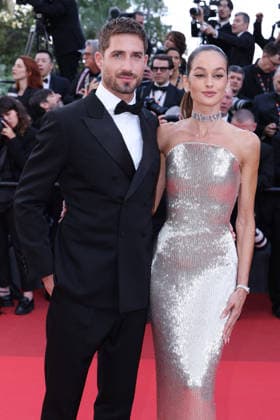 Cannes - Fjord Red Carpet JD Kevin Trapp and Izabel Goulart attending the Fjord screening during the 79th annual Cannes Film Festival at Palais des Festivals on May 18, 2026 in Cannes, France. Photo by Jerome Domine ABACAPRESS.COM Cannes France  Copyright: xDominexJerome ABACAx