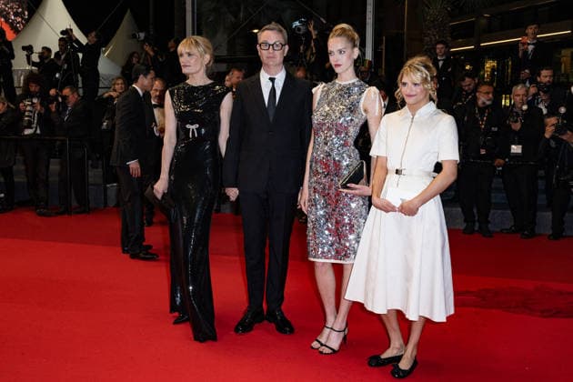 Cannes Her Private Hell screening NG Liv Corfixen, Nicolas Winding Refn, Lizzielou Corfixen and Lola Corfixen attending the ‘Her Private Hell’ Screening and Red Carpet at Palais Des Festivals in Cannes, France on May 18 2026 as part of the 79th Cannes Film Festival. Photo by Nicolas Genin ABACAPRESS.COM Cannes France  Copyright: xGeninxNicolas ABACAx