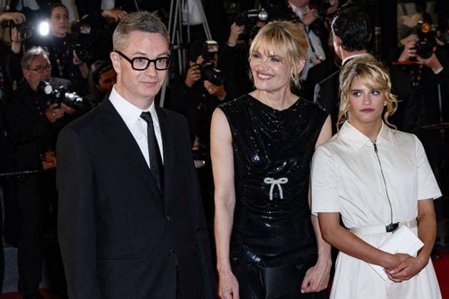 Cannes Her Private Hell screening NG Liv Corfixen, Nicolas Winding Refn, Lizzielou Corfixen and Lola Corfixen attending the ‘Her Private Hell’ Screening and Red Carpet at Palais Des Festivals in Cannes, France on May 18 2026 as part of the 79th Cannes Film Festival. Photo by Nicolas Genin ABACAPRESS.COM Cannes France  Copyright: xGeninxNicolas ABACAx