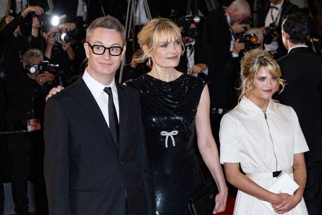 Cannes Her Private Hell screening NG Liv Corfixen, Nicolas Winding Refn, Lizzielou Corfixen and Lola Corfixen attending the ‘Her Private Hell’ Screening and Red Carpet at Palais Des Festivals in Cannes, France on May 18 2026 as part of the 79th Cannes Film Festival. Photo by Nicolas Genin ABACAPRESS.COM Cannes France  Copyright: xGeninxNicolas ABACAx