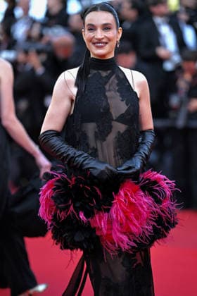 Cannes Fjord Red Carpet FC Camélia Jordana attend the red carpet premiere of Fjord during the 79th Cannes International Film Festival in Cannes, France on May 18, 2026, the film selected in the Official Competition..Photo by Franck Castel ABACAPRESS.COM Cannes  Copyright: xCastelxFranck ABACAx