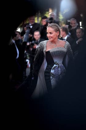 Cannes Fjord Red Carpet FC Sharon Stone attend the red carpet premiere of Fjord during the 79th Cannes International Film Festival in Cannes, France on May 18, 2026, the film selected in the Official Competition..Photo by Franck Castel ABACAPRESS.COM Cannes  Copyright: xCastelxFranck ABACAx