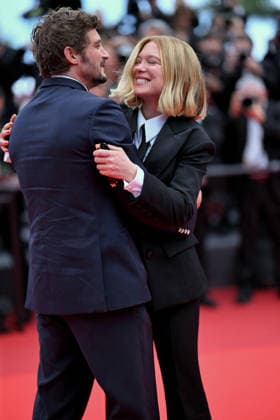 Cannes Fjord Red Carpet FC Léa Seydoux and Niels Schneider attend the red carpet premiere of Fjord during the 79th Cannes International Film Festival in Cannes, France on May 18, 2026, the film selected in the Official Competition..Photo by Franck Castel ABACAPRESS.COM Cannes  Copyright: xCastelxFranck ABACAx