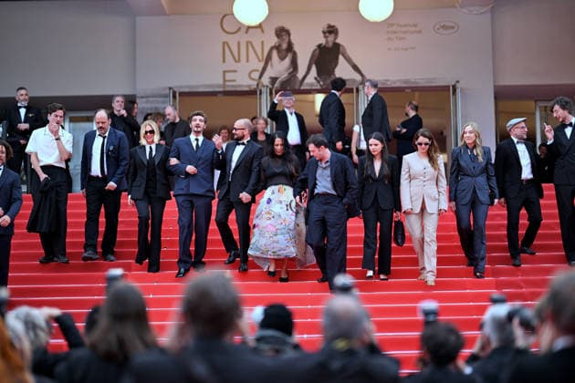 Cannes Fjord Red Carpet FC Cast L Inconnue attend the red carpet premiere of Fjord during the 79th Cannes International Film Festival in Cannes, France on May 18, 2026, the film selected in the Official Competition..Photo by Franck Castel ABACAPRESS.COM Cannes  Copyright: xCastelxFranck ABACAx
