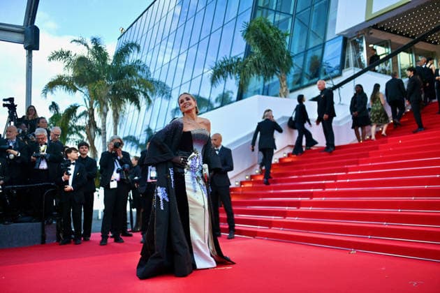 Cannes Fjord Red Carpet FC Sharon Stone attend the red carpet premiere of Fjord during the 79th Cannes International Film Festival in Cannes, France on May 18, 2026, the film selected in the Official Competition..Photo by Franck Castel ABACAPRESS.COM Cannes  Copyright: xCastelxFranck ABACAx