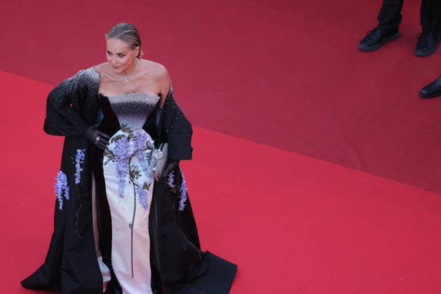 Sharon Stone Montée des marches du film Fjord lors du 79ème Festival International du Film de Cannes, le 18 mai 2026 Franck Boutonnet Pool Bestimage Red carpet for Fjord at the 79th Cannes International Film Festival on May 18, 2026 Cannes France  Copyright: xFranckxBoutonnetx xPoolx xBestimagexFranckxBoutonnetx xPoolx xBestimagex