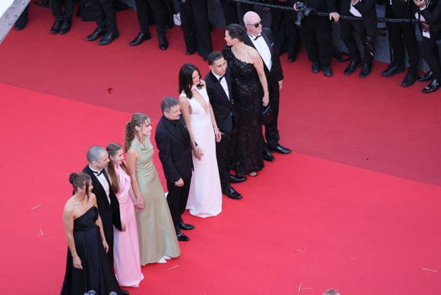 Lisa Loven Kongsli, Sebastian Stan, Vanessa Ceban, Henrikke Lund Olsen, Cristian Mungiu, Renate Reinsve, Jonathan Ciprian Breazu, Lisa Carlehed, Markus Tønseth Montée des marches du film Fjord lors du 79ème Festival International du Film de Cannes, le 18 mai 2026 Franck Boutonnet Pool Bestimage Red carpet for Fjord at the 79th Cannes International Film Festival on May 18, 2026 Cannes France Copyright: xFranckxBoutonnetx xPoolx xBestimagexFranckxBoutonnetx xPoolx xBestimagex