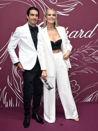 IPA84844854 - Cannes, 79th Cannes Film Festival 2026, evening 7. Chopard s The Miracle Gala Pictured: Benjamin Larretche and Petra NÄ›mcova  Copyright: xSimonexComix xPoolxPhotoxEventsx07x 84844854
