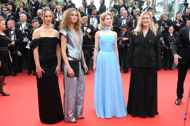 Tess Barthelemy, Romane de Stabenrath, Anastasia Andrushkevich and Natacha Regnier at the premiere of the feature film Fjord at the Festival de Cannes 2026 79 Cannes International Film Festival at the Palais des Festivals Cannes, 18 05 2026 Foto:xD.xBedrosianx xFuturexImagex fjord_6612