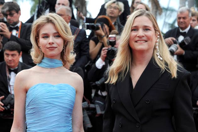 Anastasia Andrushkevich and Natacha Regnier at the premiere of the feature film Fjord at the Festival de Cannes 2026 79 Cannes International Film Festival at the Palais des Festivals Cannes, 18 05 2026 Foto:xD.xBedrosianx xFuturexImagex fjord_6613