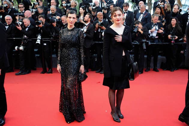 Katharina Rivilis and Naomi Cosma at the premiere of the feature film Fjord at the Festival de Cannes 2026 79 Cannes International Film Festival at the Palais des Festivals Cannes, 18 05 2026 Foto:xD.xBedrosianx xFuturexImagex fjord_6633