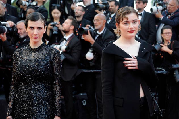 Katharina Rivilis and Naomi Cosma at the premiere of the feature film Fjord at the Festival de Cannes 2026 79 Cannes International Film Festival at the Palais des Festivals Cannes, 18 05 2026 Foto:xD.xBedrosianx xFuturexImagex fjord_6634