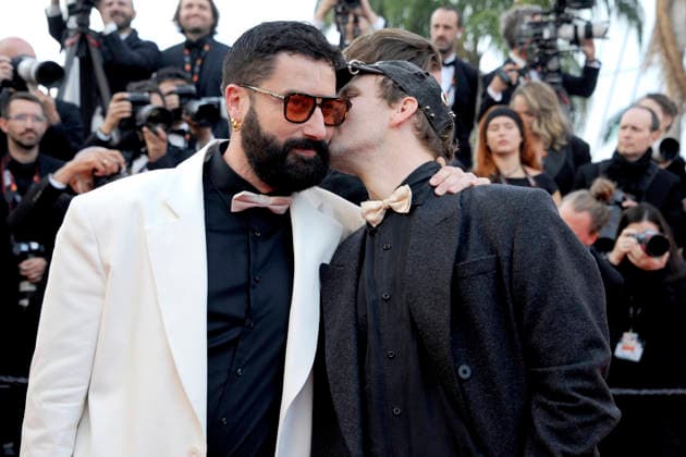 Pierre Le Gall with companion at the premiere of the feature film Fjord at the Festival de Cannes 2026 79 Cannes International Film Festival at the Palais des Festivals Cannes, 18 05 2026 Foto:xD.xBedrosianx xFuturexImagex fjord_6637
