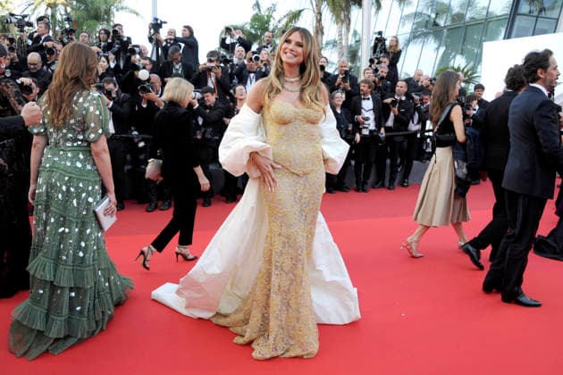 Heidi Klum at the premiere of the feature film Fjord at the Festival de Cannes 2026 79 Cannes International Film Festival at the Palais des Festivals Cannes, 18 05 2026 Foto:xD.xBedrosianx xFuturexImagex fjord_6644