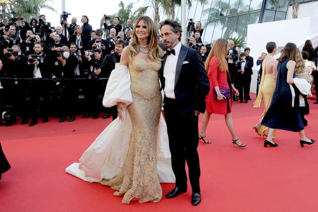 Heidi Klum and Kilian Hennessy at the premiere of the feature film Fjord at the Festival de Cannes 2026 79 Cannes International Film Festival at the Palais des Festivals Cannes, 18 05 2026 Foto:xD.xBedrosianx xFuturexImagex fjord_6647
