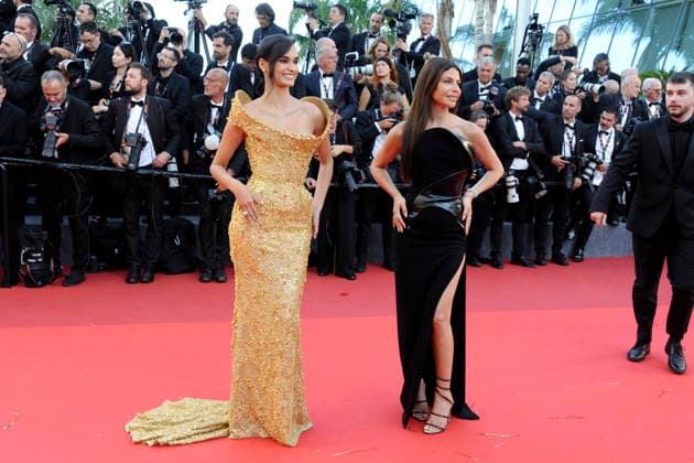 Gizele Oliveira and Olcay Gulsen at the premiere of the feature film Fjord at the Festival de Cannes 2026 79 Cannes International Film Festival at the Palais des Festivals Cannes, 18 05 2026 Foto:xD.xBedrosianx xFuturexImagex fjord_6709