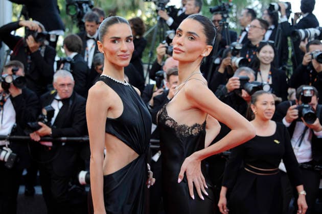 Shay Safarzadeh and Shabnam Safarzadeh at the premiere of the feature film Fjord at the Festival de Cannes 2026 79 Cannes International Film Festival at the Palais des Festivals Cannes, 18 05 2026 Foto:xD.xBedrosianx xFuturexImagex fjord_6711
