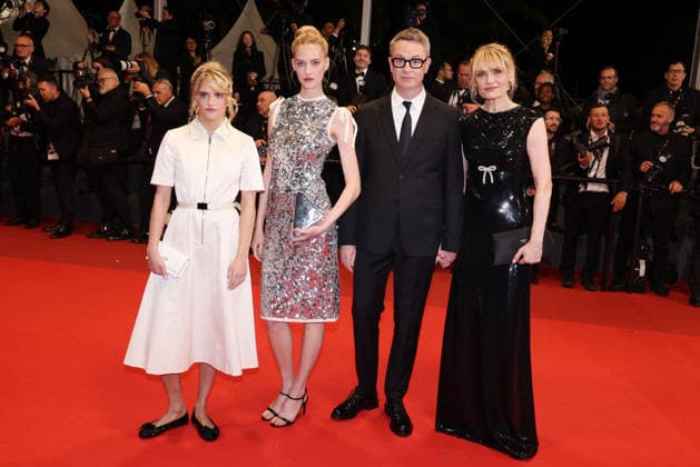Cannes - Her Private Hell Red Carpet JD Lizzielou Corfixen, Lola Corfixen, Nicolas Winding Refn and Liv Corfixen attending the Her Private Hell screening during the 79th annual Cannes Film Festival at Palais des Festivals on May 18, 2026 in Cannes, France. Photo by Jerome Domine ABACAPRESS.COM Cannes France  Copyright: xDominexJerome ABACAx