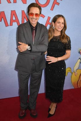 NEW YORK, NY- MAY 18: Robert Downey Jr. and Susan Downey at the 2026 Lincoln Center Theater Spring Gala at the Vivian Beaumont Theater in Lincoln Center on May 18, 2026 in New York City. Copyright: xmpi099 MediaPunchx