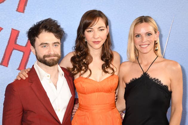 NEW YORK, NY- MAY 18: Daniel Radcliffe, Erin Darke and Katie Rose Clarke at the 2026 Lincoln Center Theater Spring Gala at the Vivian Beaumont Theater in Lincoln Center on May 18, 2026 in New York City. Copyright: xmpi099 MediaPunchx