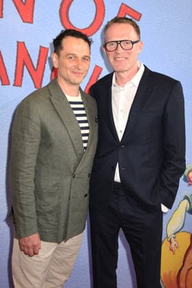 NEW YORK, NY- MAY 18: Matthew Rhys and Paul Bettany at the 2026 Lincoln Center Theater Spring Gala at the Vivian Beaumont Theater in Lincoln Center on May 18, 2026 in New York City. Copyright: xmpi099 MediaPunchx