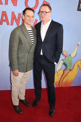 NEW YORK, NY- MAY 18: Matthew Rhys and Paul Bettany at the 2026 Lincoln Center Theater Spring Gala at the Vivian Beaumont Theater in Lincoln Center on May 18, 2026 in New York City. Copyright: xmpi099 MediaPunchx