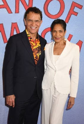 NEW YORK, NY- MAY 18: Brian Stokes Mitchell and Allyson Tucker at the 2026 Lincoln Center Theater Spring Gala at the Vivian Beaumont Theater in Lincoln Center on May 18, 2026 in New York City. Copyright: xmpi099 MediaPunchx