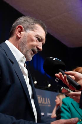 Antonio Bandera in Madrid, Spain - 18 May 2026 Actor Antonio Banderas attends during the red carpet of the Talia Awards of the Academy of Performing Arts at the Teatro Canal. Madrid Spain Copyright: xAtilanoxGarciax xSOPAxImagesx photos19372
