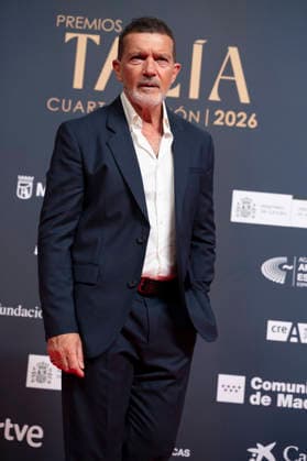 Antonio Bandera in Madrid, Spain - 18 May 2026 Actor Antonio Banderas attends during the red carpet of the Talia Awards of the Academy of Performing Arts at the Teatro Canal. Madrid Spain Copyright: xAtilanoxGarciax xSOPAxImagesx photos19364