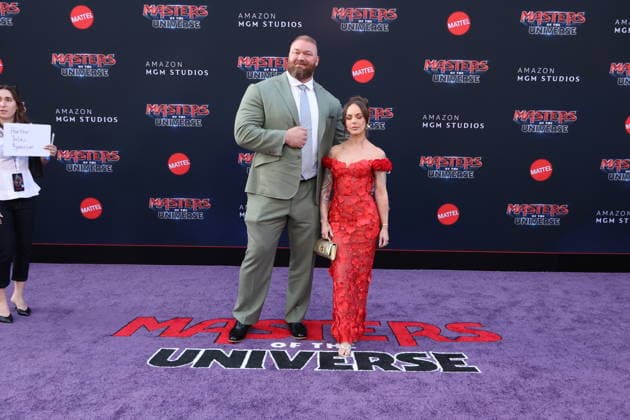 Masters Of The Universe Premiere HOLLYWOOD, CALIFORNIA - MAY 18: HafÃ¾or Julius Björnsson at the Los Angeles Premiere of Amazon MGM Studios Masters Of The Universe at TCL Chinese Theatre on May 18, 2026 in Hollywood, California.Credit:AdMedia EDITORIAL USE ONLY  Copyright: xx AdMediax admphotostwo990178