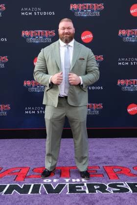 Masters Of The Universe Premiere HOLLYWOOD, CALIFORNIA - MAY 18: HafÃ¾or Julius Björnsson at the Los Angeles Premiere of Amazon MGM Studios Masters Of The Universe at TCL Chinese Theatre on May 18, 2026 in Hollywood, California.Credit:AdMedia EDITORIAL USE ONLY  Copyright: xx AdMediax admphotostwo990233