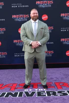 Masters Of The Universe Premiere HOLLYWOOD, CALIFORNIA - MAY 18: HafÃ¾or Julius Björnsson at the Los Angeles Premiere of Amazon MGM Studios Masters Of The Universe at TCL Chinese Theatre on May 18, 2026 in Hollywood, California.Credit:AdMedia EDITORIAL USE ONLY  Copyright: xx AdMediax admphotostwo990207