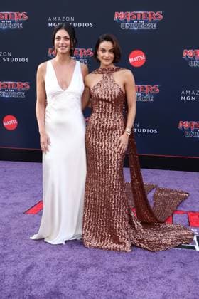 Masters Of The Universe Premiere HOLLYWOOD, CALIFORNIA - MAY 18: Morena Baccarin & Camila Mendes at the Los Angeles Premiere of Amazon MGM Studios Masters Of The Universe at TCL Chinese Theatre on May 18, 2026 in Hollywood, California.Credit:AdMedia EDITORIAL USE ONLY  Copyright: xx AdMediax admphotostwo990212