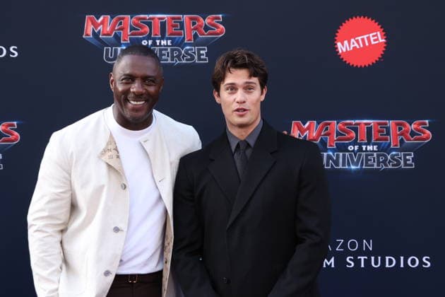 Masters Of The Universe Premiere HOLLYWOOD, CALIFORNIA - MAY 18:Idris Elba & Nicholas Galitzine at the Los Angeles Premiere of Amazon MGM Studios Masters Of The Universe at TCL Chinese Theatre on May 18, 2026 in Hollywood, California.Credit:AdMedia EDITORIAL USE ONLY  Copyright: xx AdMediax admphotostwo990195