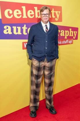 May 18, 2026, Bronx, New York, USA: Jeff Hiller attends opening night of Celebrity Autobiography at Shubert Theatre in New York, NY on May 18, 2026. Bronx USA  - ZUMAr339 20260518_znp_r339_030 Copyright: xLevxRadinx