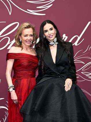 Cannes - Chopard s The Miracle Gala are Demi Moore, Caroline Scheufele attending Chopard’s The Miracle Gala during the 79th Cannes Film Festival in Cannes, France on May 18, 2026. Photo by Simone Comi IPA ABACAPRESS.COM Cannes France  Copyright: xIPA ABACAx